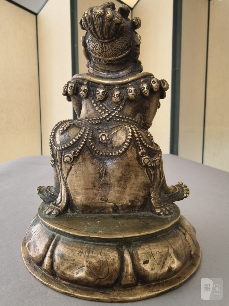 A BRONZE FIGURE OF DHAKA - 图18